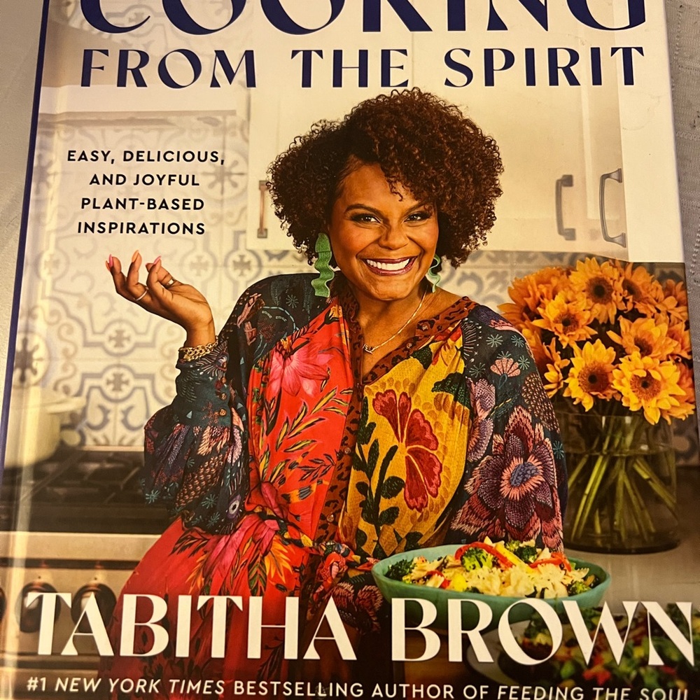 Vibrant Floral Cookbook by Tabitha Brown